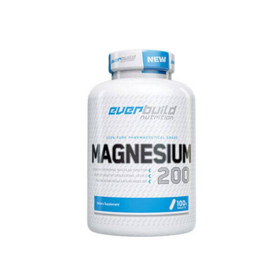 Everbuild Magnesium 200mg 100 caps