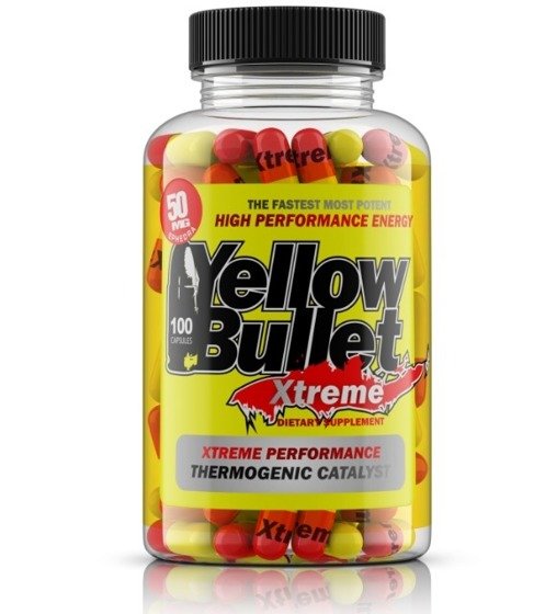 Yellow Bullet Xtreme 50 mg 100 caps